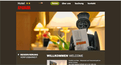 Desktop Screenshot of hotelapadana.de